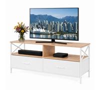 Relaxdays Mobile TV basso con cassetti
