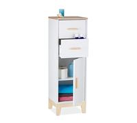 Mobiletto da bagno Armadietto stretto 2 cassetti 35 kg Mobiletto salvaspazio