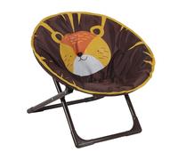 Relaxdays Moon Chair, Sedia Pieghevole Ultraleggera per Bambini e Bambine, Interni e Esterni, Poltroncina, v. Disegni