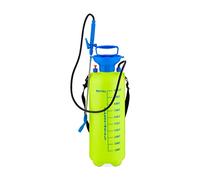 Relaxdays Nebulizzatore a Pressione, Spruzzatore, Ugello Regolabile, in Plastica, Piante, Cintura, 10 Litri, Giallo Blu
