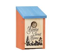 Relaxdays Casetta per uccelli HOME TWEET HOME