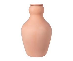 Relaxdays Olla in Terracotta, irrigazione sotterranea, aiuola rialzata e Serra, 2,2 Litri, Risparmio d'Acqua, 27x14x14 c