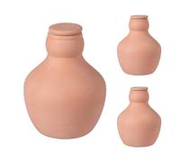 Relaxdays Set 3 Ollas Terracotta 500 ml per irrigazione radicale, aiuola rialzata e Serra, riduzione dispersione Acqua