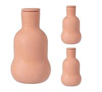 Relaxdays Ollas, Set 3 pz, 500 ml, Terracotta, irrigazione radicale per aiuole Rialzate e Serre