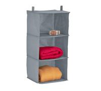 Organizer Appendere Armadio 3 Ripiani Portaoggetti Guardaroba HLP: 70x30x30 cm
