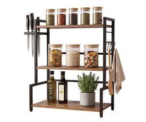Relaxdays Organizer cucina da banco