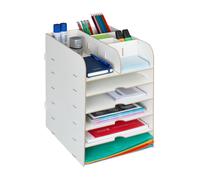 Relaxdays Organizer da scrivania a 12 scomparti
