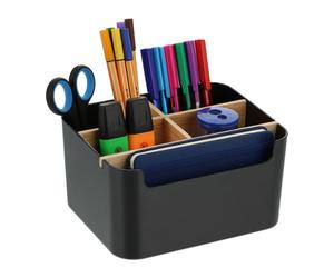 Relaxdays Organizer da scrivania con 5 scomparti