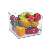 Relaxdays Organizer per il frigorifero con manici