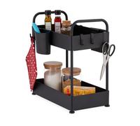 Relaxdays Organizer per mobile sotto lavabo