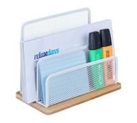 Organizer da scrivania Contenitore per lettere 3 scomparti Leggero