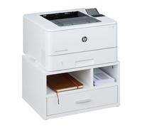 Relaxdays Organizer portastampante con cassetto