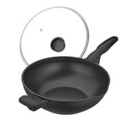 Relaxdays Padella wok con coperchio