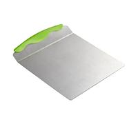 Relaxdays Torta, Acciaio, Pala, Paletta, Cake Lifter, Quadrato, XL, con Impugnatura, LxP 20 x 24 cm, Argento, Inox