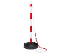 Relaxdays Paletti di delimitazione con catena