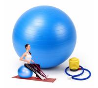 Relaxdays Palla fitness con pompa