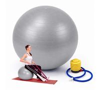 Relaxdays Palla fitness con pompa