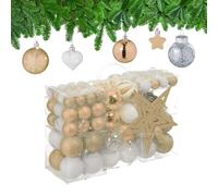 Relaxdays Set 101 addobbi per l'albero di Natale