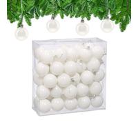 Palline Natalizie Palle Lucide Decorazioni Addobbi Albero Natale ∅ 6 cm Set 50