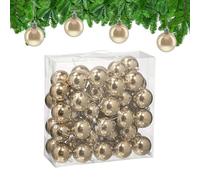 Palline Natalizie Palle Lucide Decorazioni Addobbi Albero Natale ∅ 6 cm Set 50