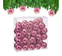 Palline Natalizie Palle Lucide Decorazioni Addobbi Albero Natale ∅ 6 cm Set 50