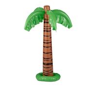 Relaxdays Palma Gonfiabile, Originale Decorazione da Piscina, Gonfiabile, Accessorio Estivo, H: 80 cm, Verde-Marrone