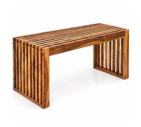 Relaxdays Panca in legno di acacia