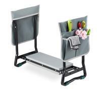 Relaxdays Panca poggia-ginocchia per giardinaggio