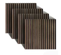 Relaxdays Set 4 pannelli acustici 60x60 cm
