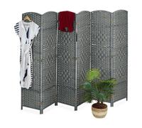 Relaxdays Paravento a 6 pannelli HxL: 170x240