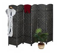 Relaxdays Paravento a 6 pannelli HxL: 170x240