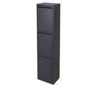 Relaxdays Pattumiera 3 scomparti 3x18 l
