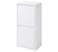 Relaxdays Pattumiera 3 scomparti 40 l