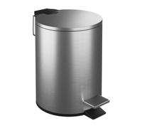 Relaxdays Pattumiera da 3 litri in acciaio inox