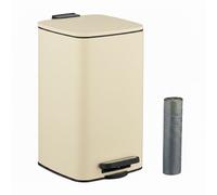 Relaxdays Pattumiera da bagno piccola 8L
