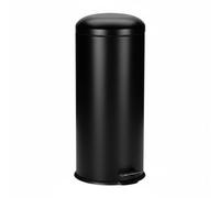 Relaxdays Pattumiera tonda in ferro da cucina 30 L