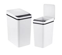 Relaxdays Pattumiere 9L&15L sens. 2pz