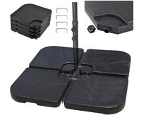 Relaxdays Pesi base a croce 4pz