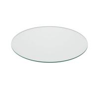 Relaxdays Piano in vetro temprato 8 mm ESG