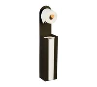 Relaxdays Piantana bagno con spazio per rotoli