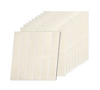 Relaxdays Piastrelle autoadesive 3D, 20 pz., Bagno e Cucina, 30x30 cm, Sabbia