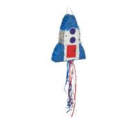 Relaxdays Pignatta a forma di razzo per bambini