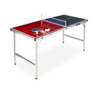 Ping Pong per esterno tavolo pieghevole da tennistavolo rete palline e racchette
