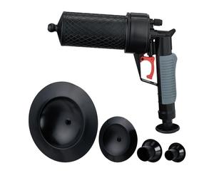 Relaxdays Pistola sturalanvandini a aria compressa