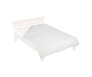 Relaxdays Piumino trapuntato 4 stagioni da letto
