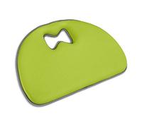 relaxdays Poggia Giardinaggio, Supporto per Ginocchia, Multiuso, con Manico, Poliestere, Verde Chiaro