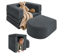 Relaxdays Poltrona modulare 4 elementi per bimbi