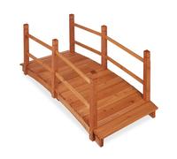 Ponte da giardino Struttura per laghetto 150 kg Ponte decorativo per giardino