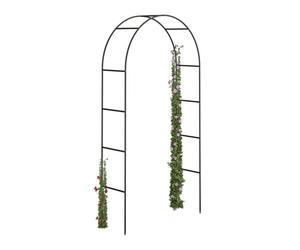 Relaxdays Porta ad arco per rose da 240 cm