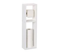 Piantana Terra Porta Cartaigienica Parete Carta Igienica Bagno 70x20x13 cm Legno